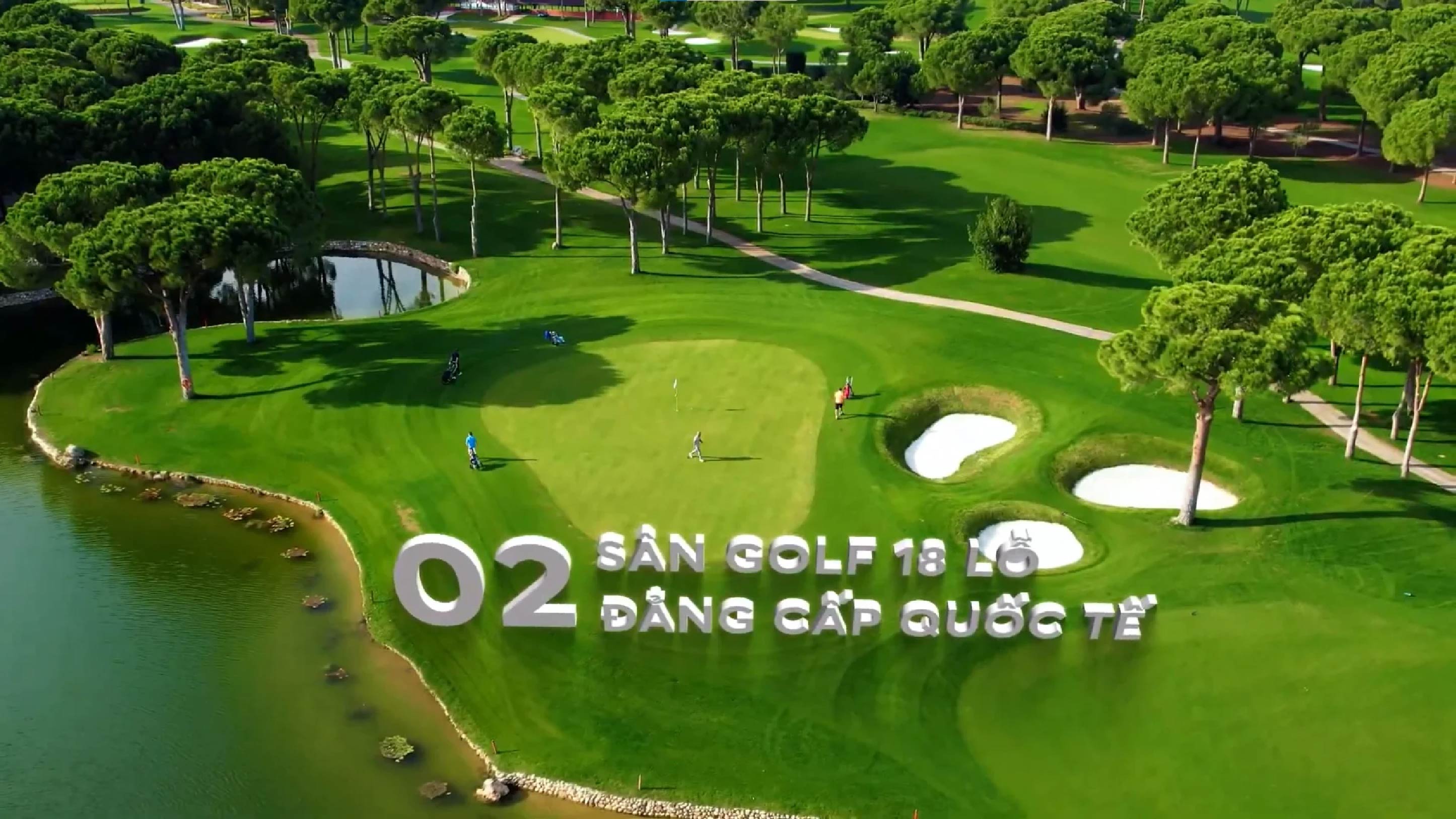SÂN GOLF 18 HỐ